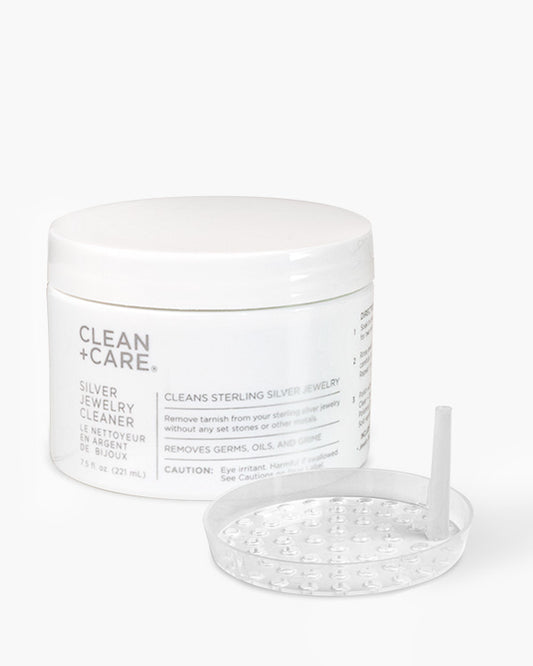 CLEAN+CARE Silver Jewelry Cleaner with included dipping basket
