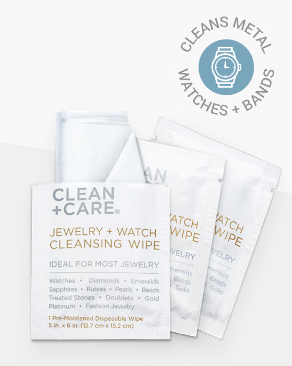 Jewelry + Watch Cleansing Wipes  Perfect for Watches + Cuffs