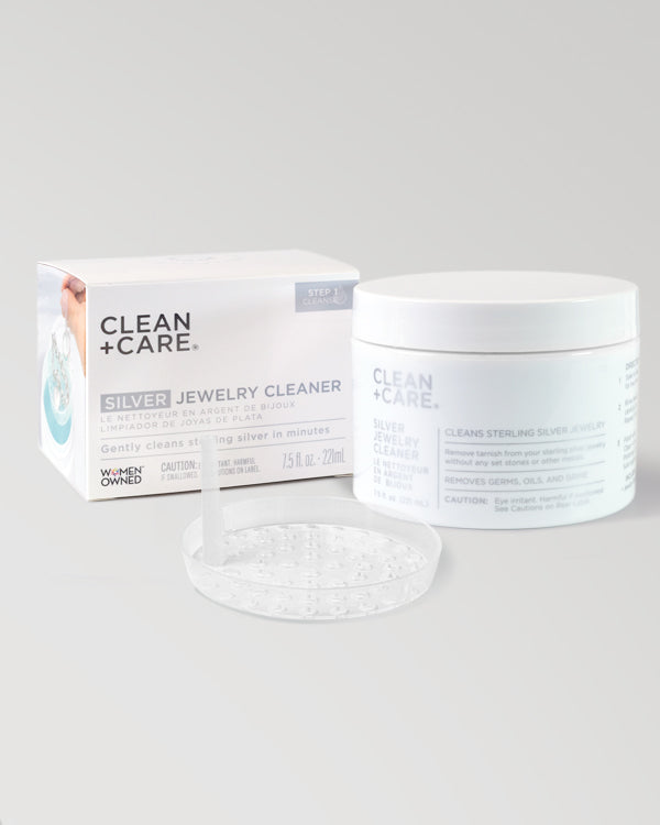 Silver Jewelry Cleaner with Packaging & Jewelry Dipping Basket