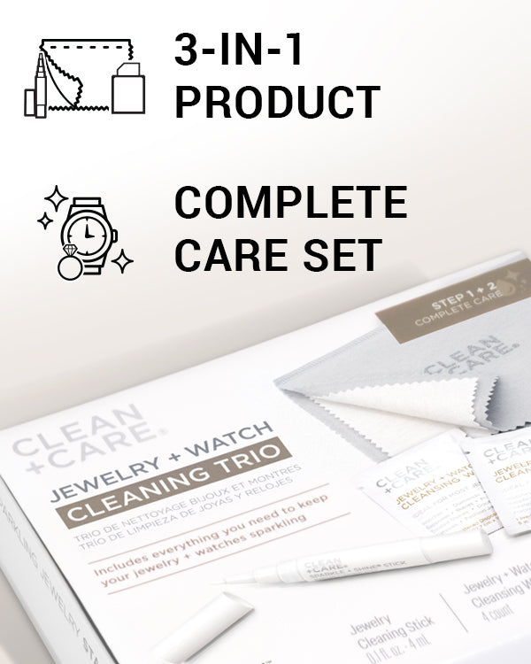 Jewelry + Watch cleaning trio